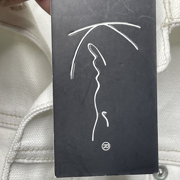 Karl Kani Vintage Denim White Oversized Jacket Size 2 - Picture 6 of 9